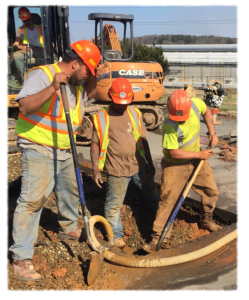 utility contractors, underground utility contractors, utility contractor, water line contractor